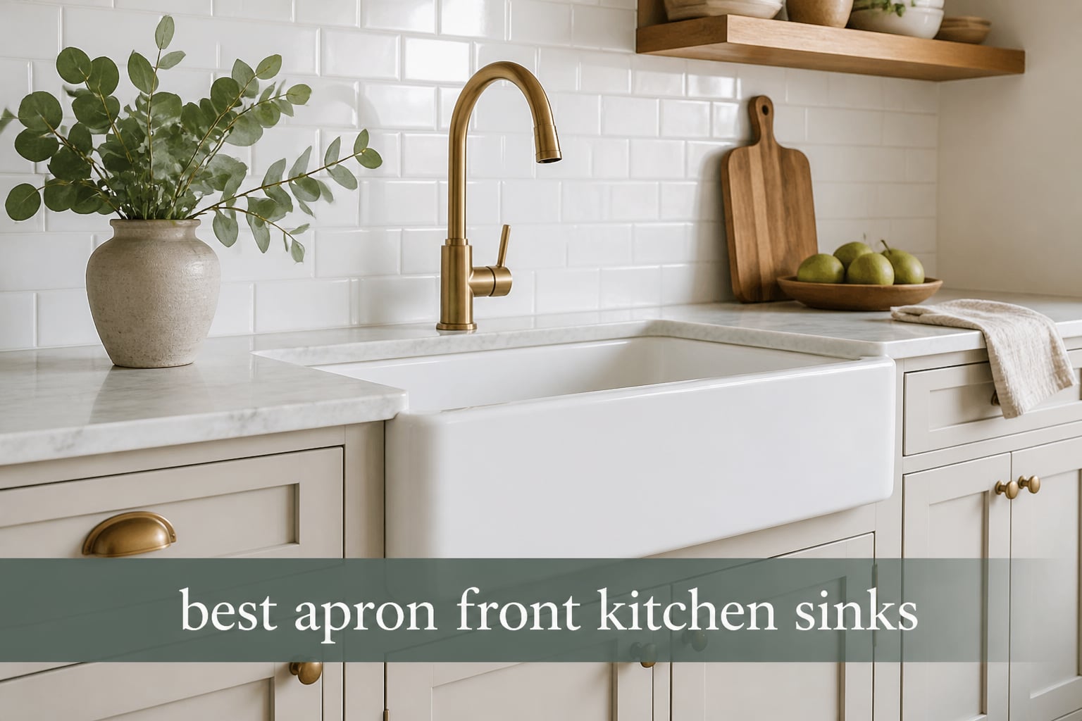 best apron front kitchen sinks