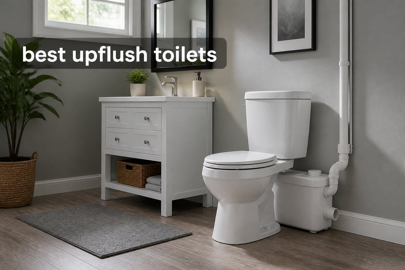 best upflush toilets