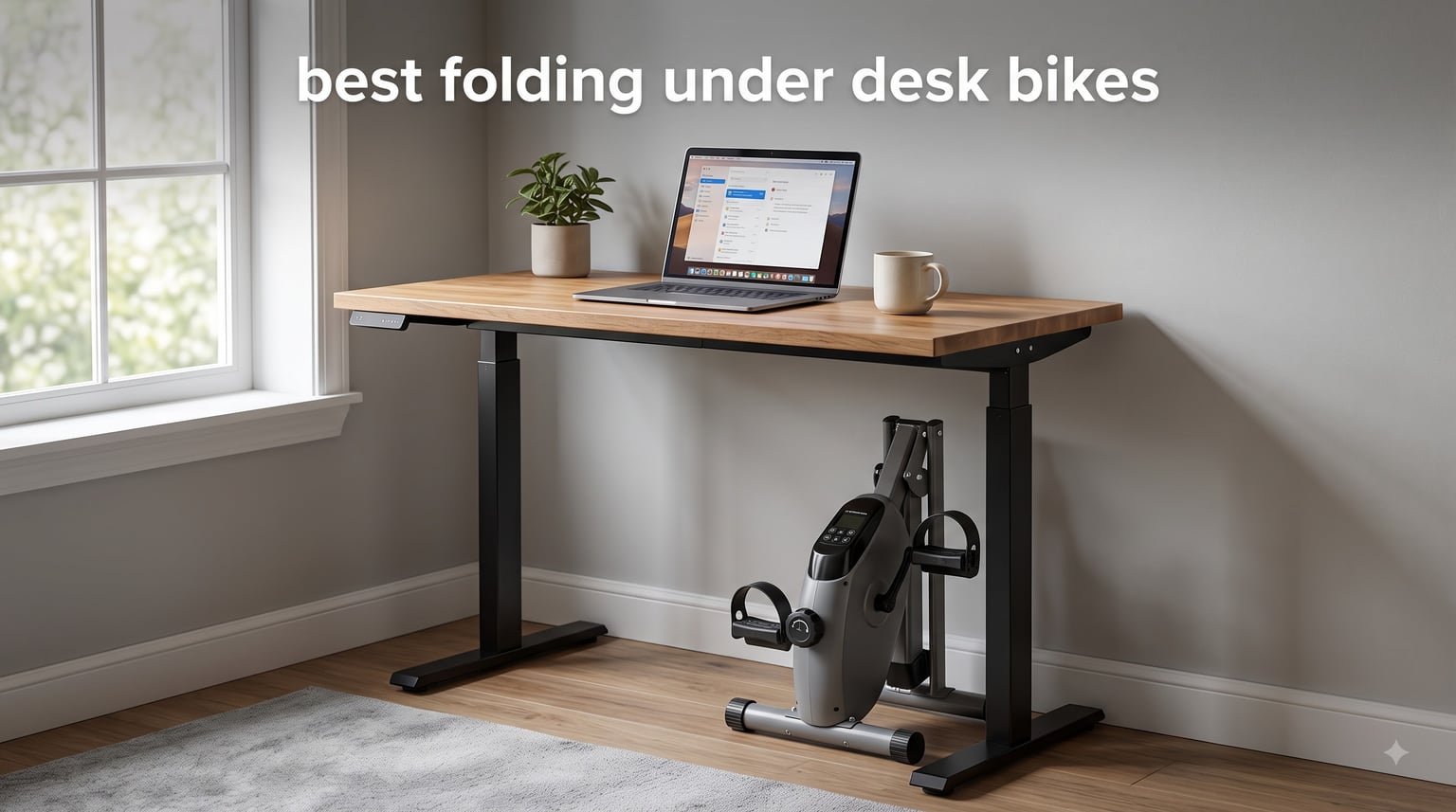 best folding under desk bikes