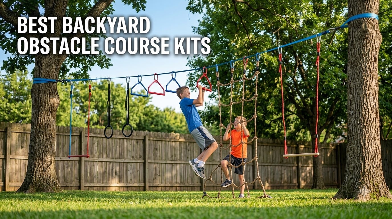 best backyard obstacle course kits