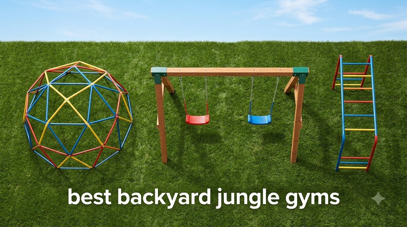 best backyard jungle gyms