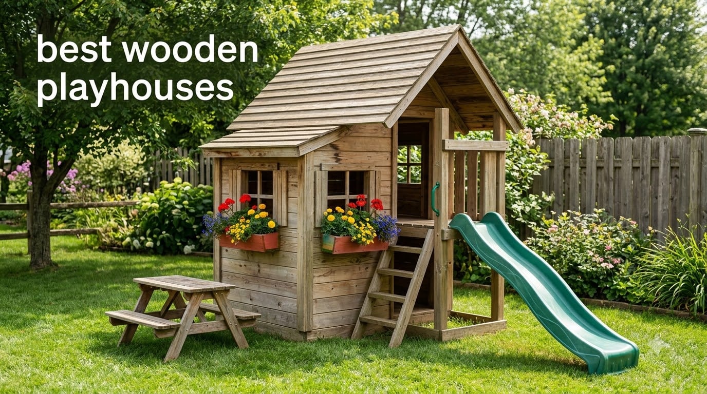 best wooden playhouses