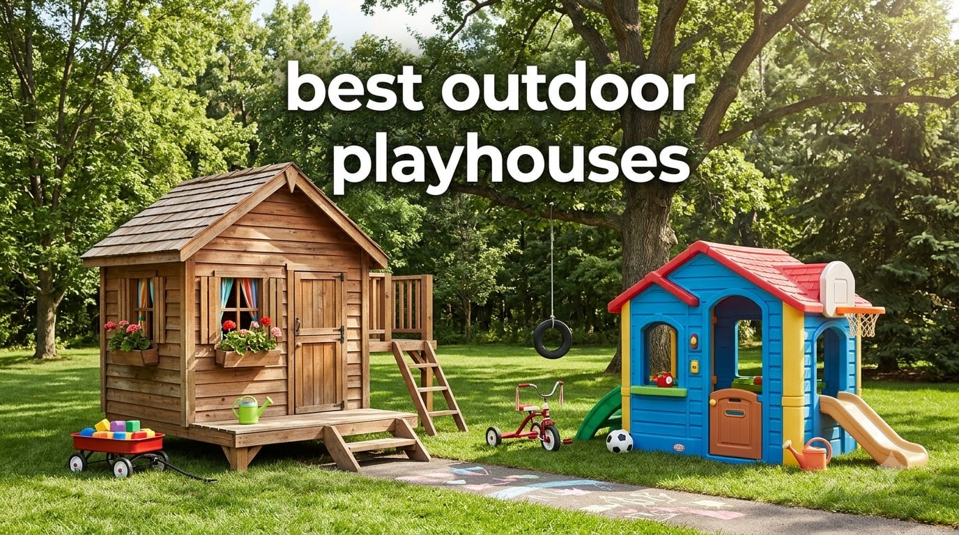best outdoor playhouses