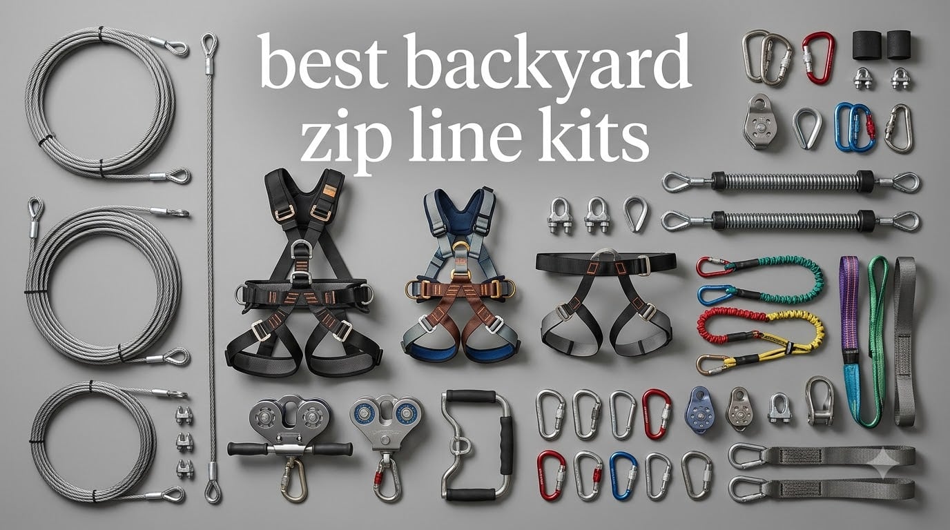 best backyard zip line kits