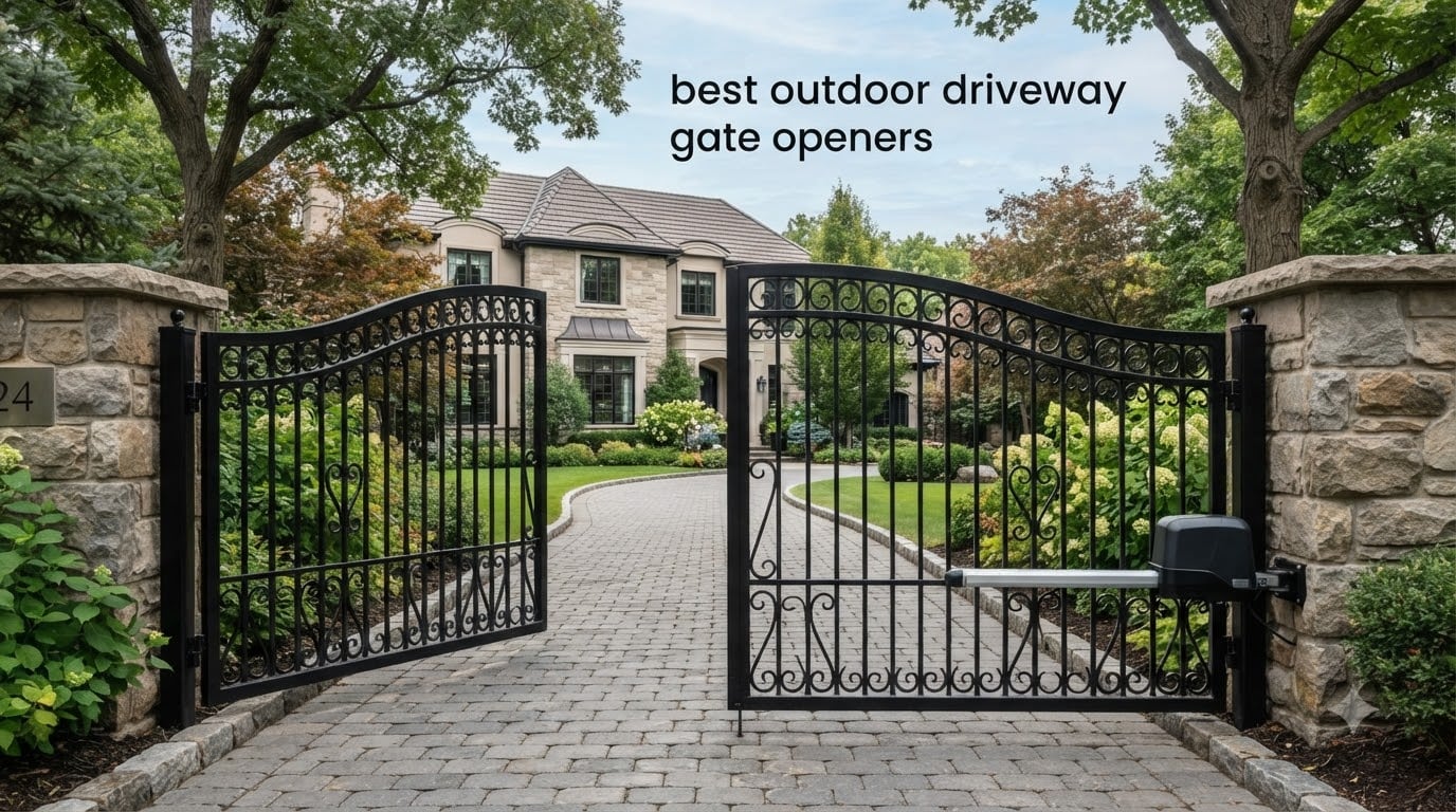 best outdoor driveway gate openers