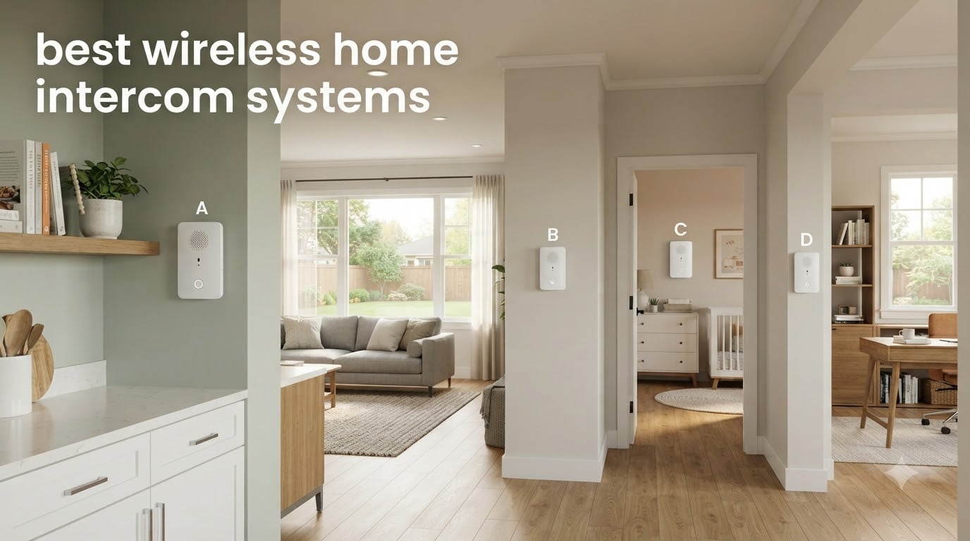 best wireless home intercom systems
