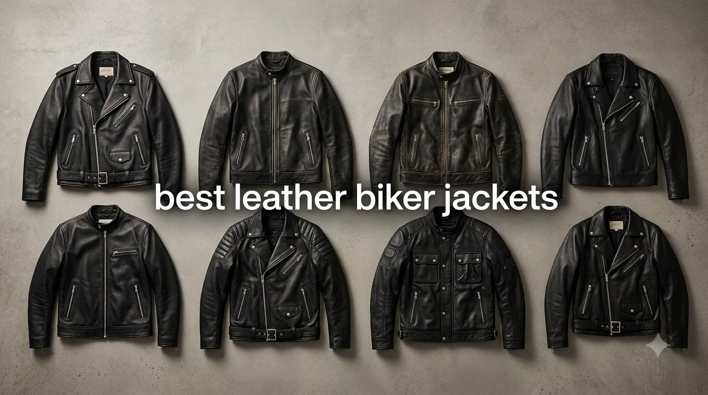 best leather biker jackets
