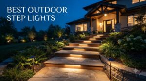 best outdoor step lights