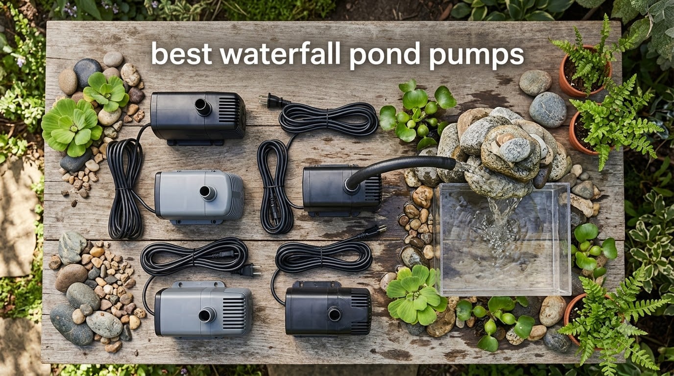 best waterfall pond pumps