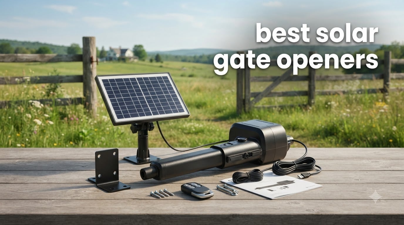 best solar gate openers