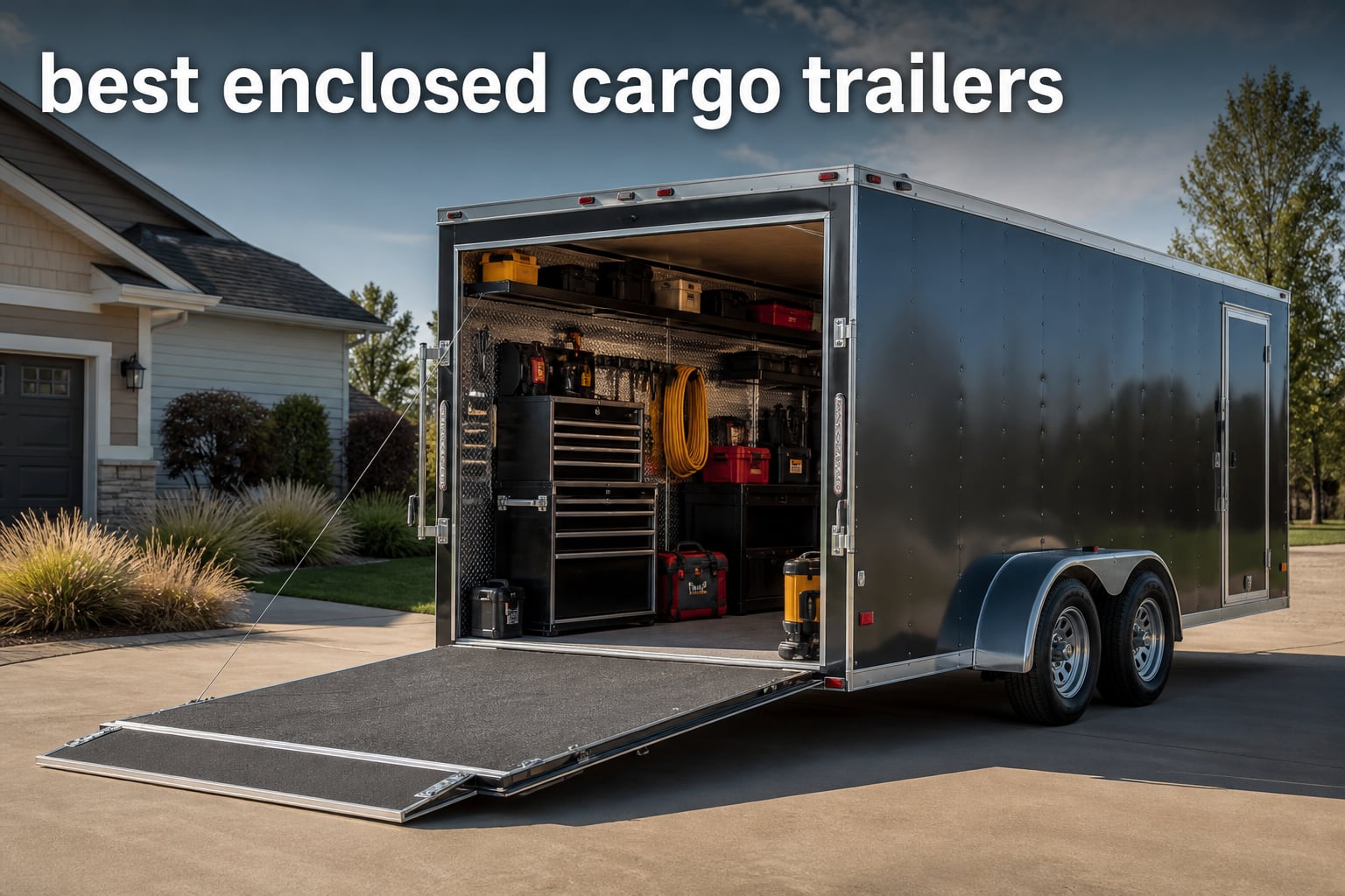 best enclosed cargo trailers