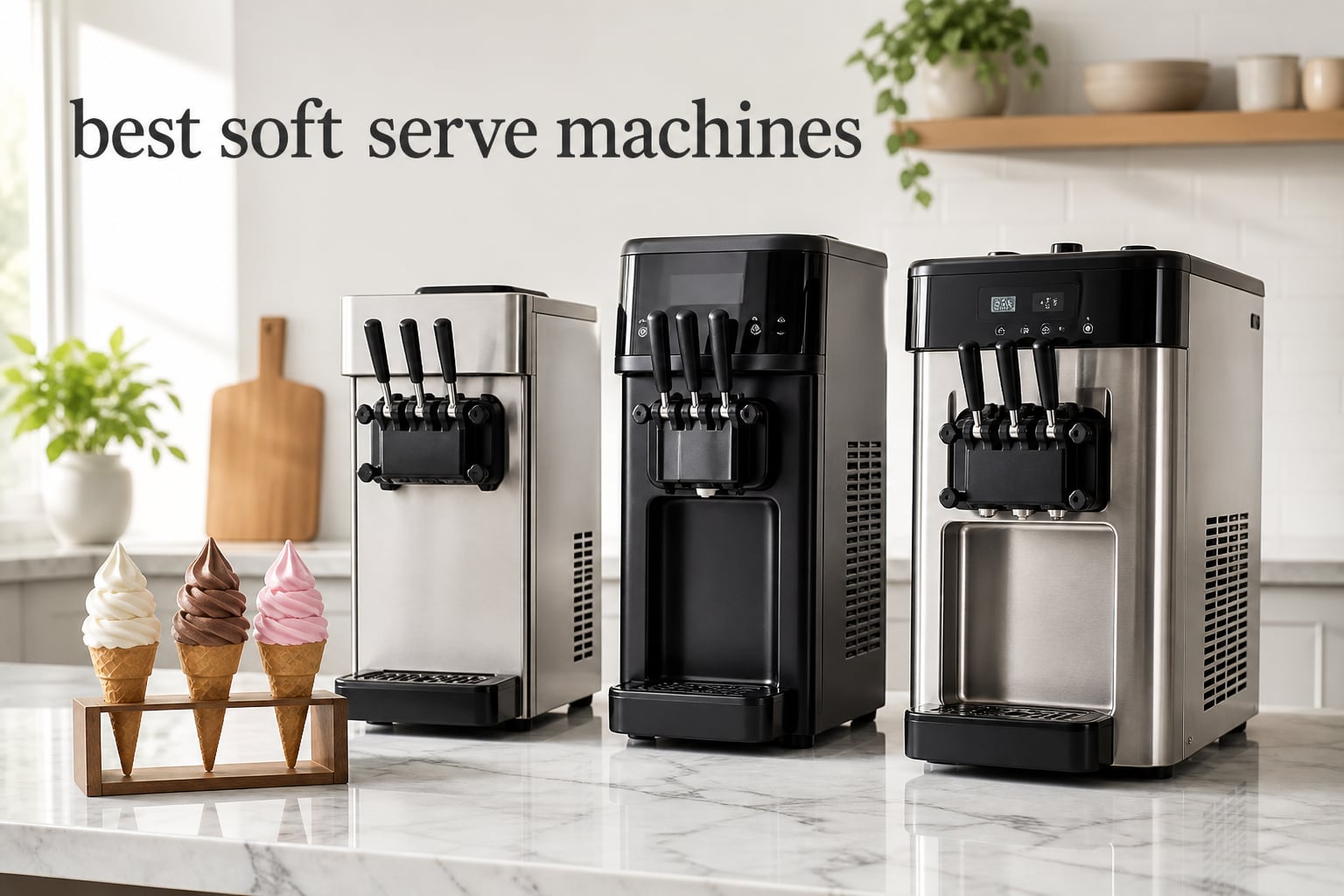 best soft serve machines