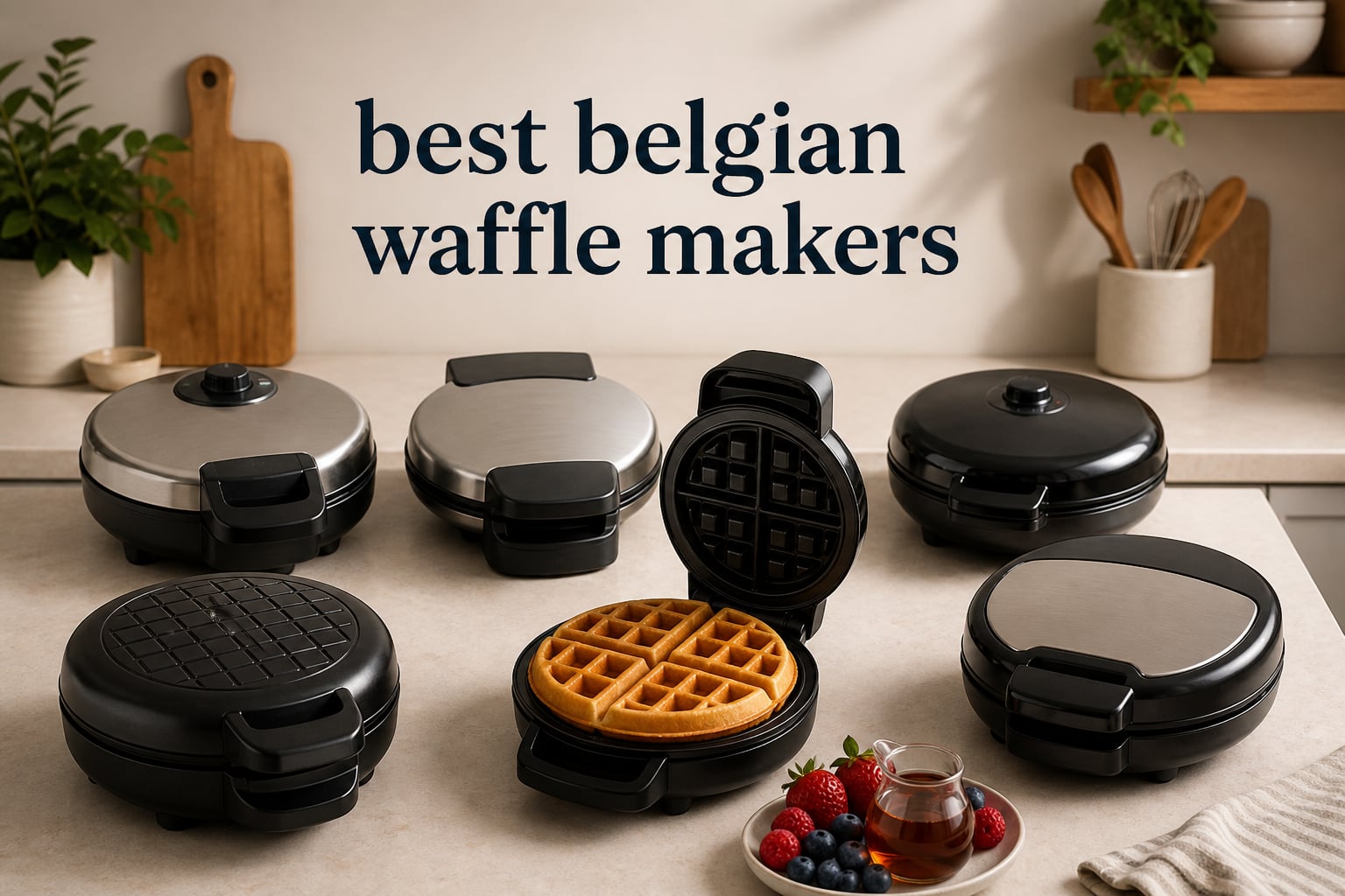 best belgian waffle makers