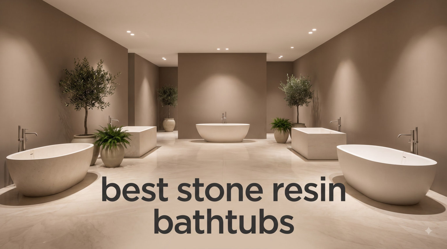 best stone resin bathtubs