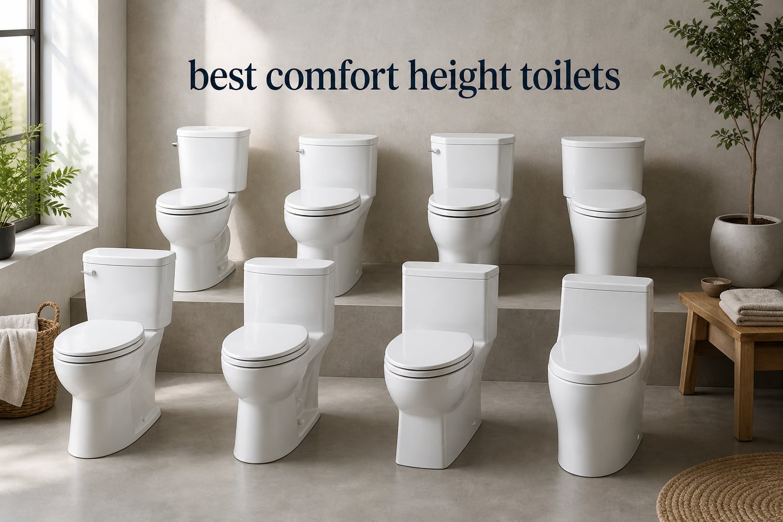 best comfort height toilets