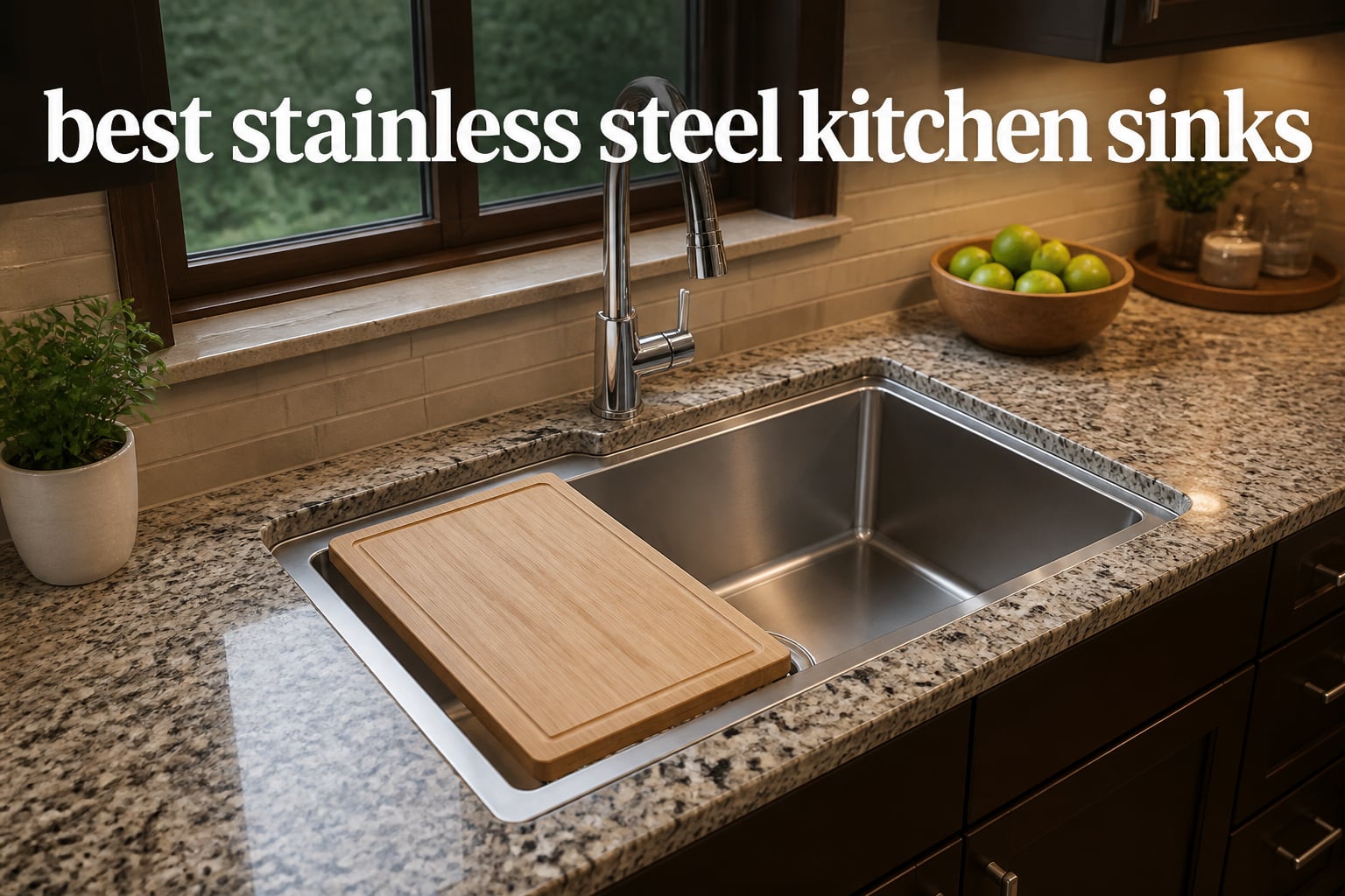 best stainless steel kitchen sinks