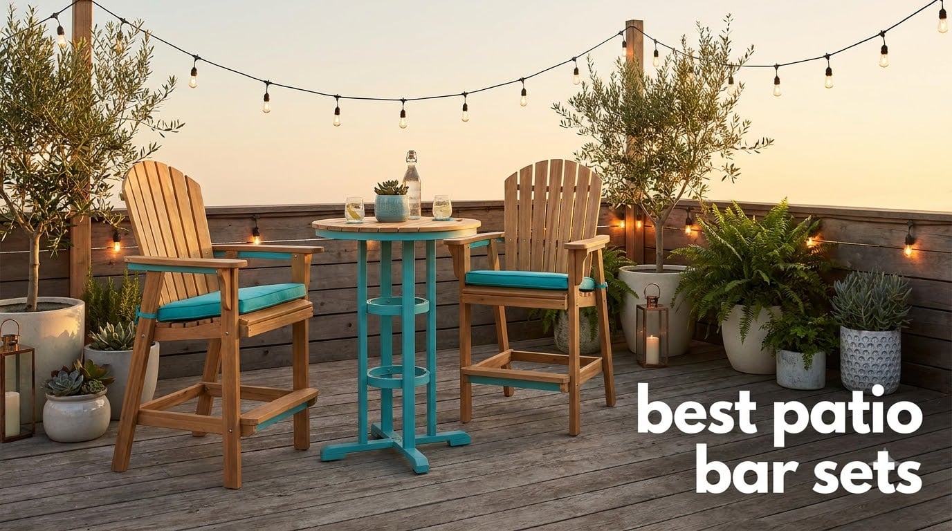 best patio bar sets