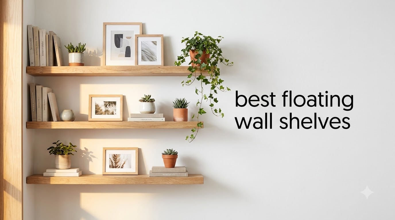 best floating wall shelves
