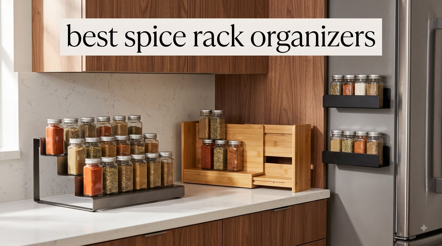 best spice rack organizers