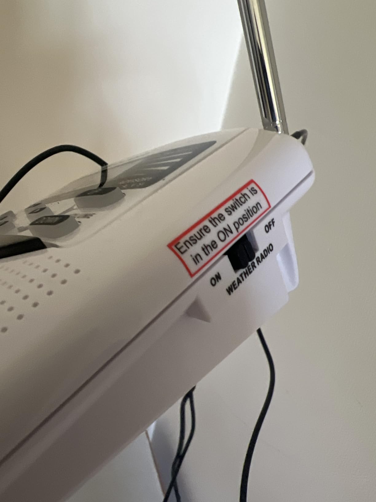 Midland - WR120B - NOAA Emergency Weather Alert Radio | Localized Programming, Trilingual Display, 60+ Emergency Alerts, Alarm, Selectable Alert Tone customer photo 1