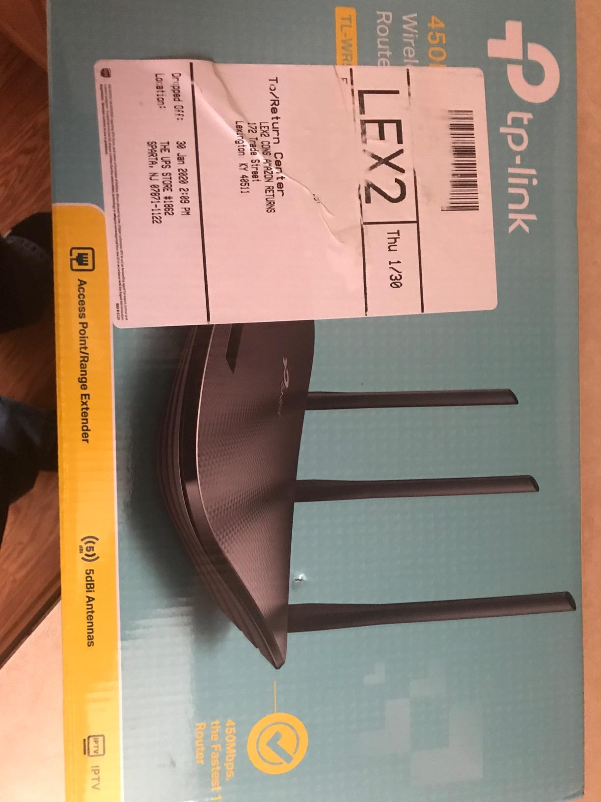 TP-Link N450 WiFi Router - Wireless Internet Router for Home (TL-WR940N) customer photo 1