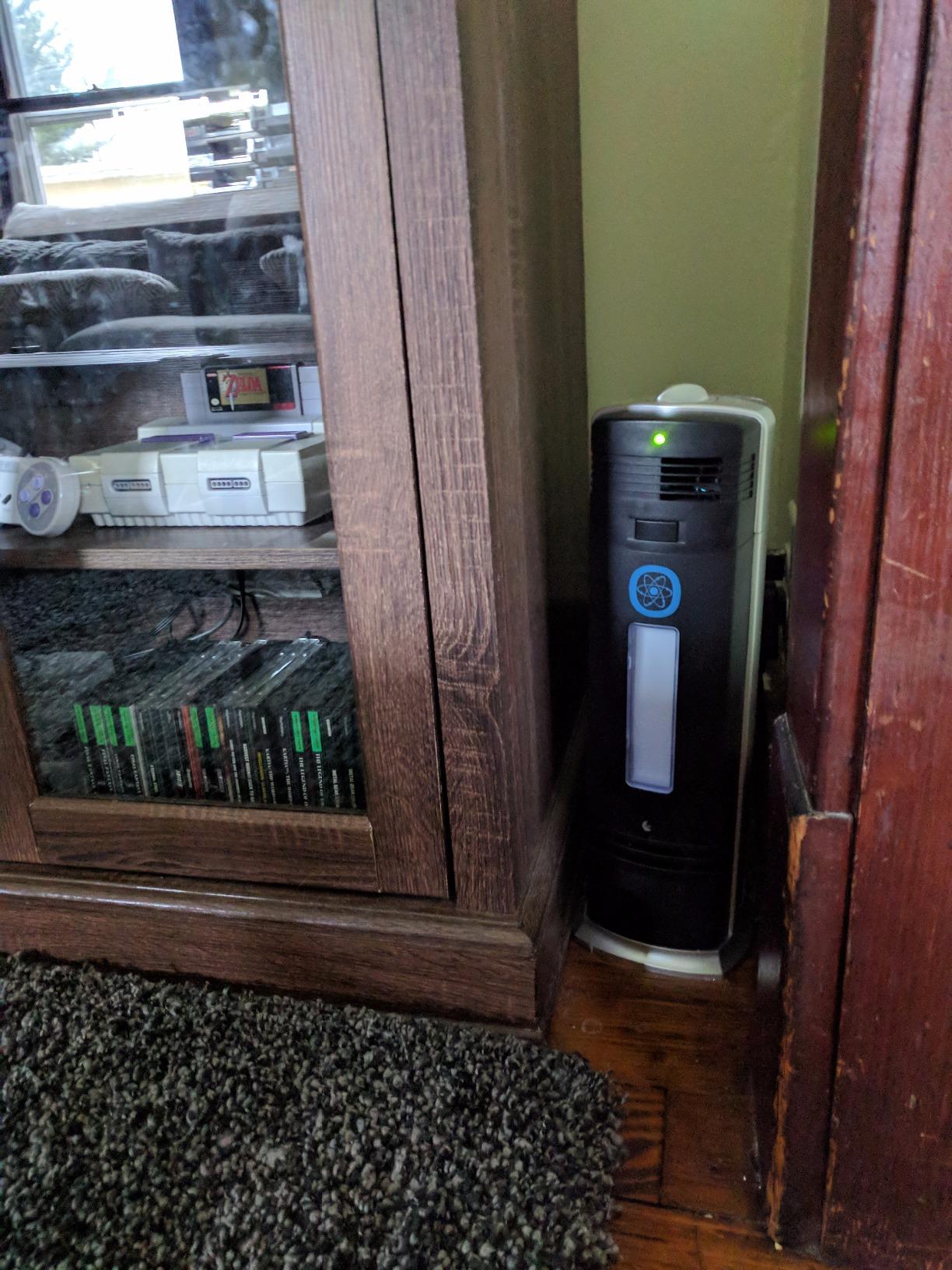 B-1000 Permanent Filter Ionic Air Purifier Pro Ionizer with UV-C customer photo 1