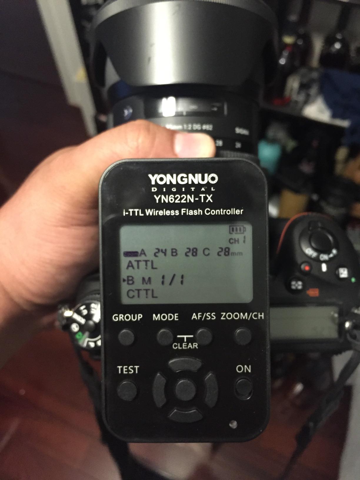 Yongnuo YN622N-TX YN622N TX i-TTL TTL Wireless Flash Controller Wireless Flash Trigger Transceiver for Nikon DSLR Camera customer photo 2