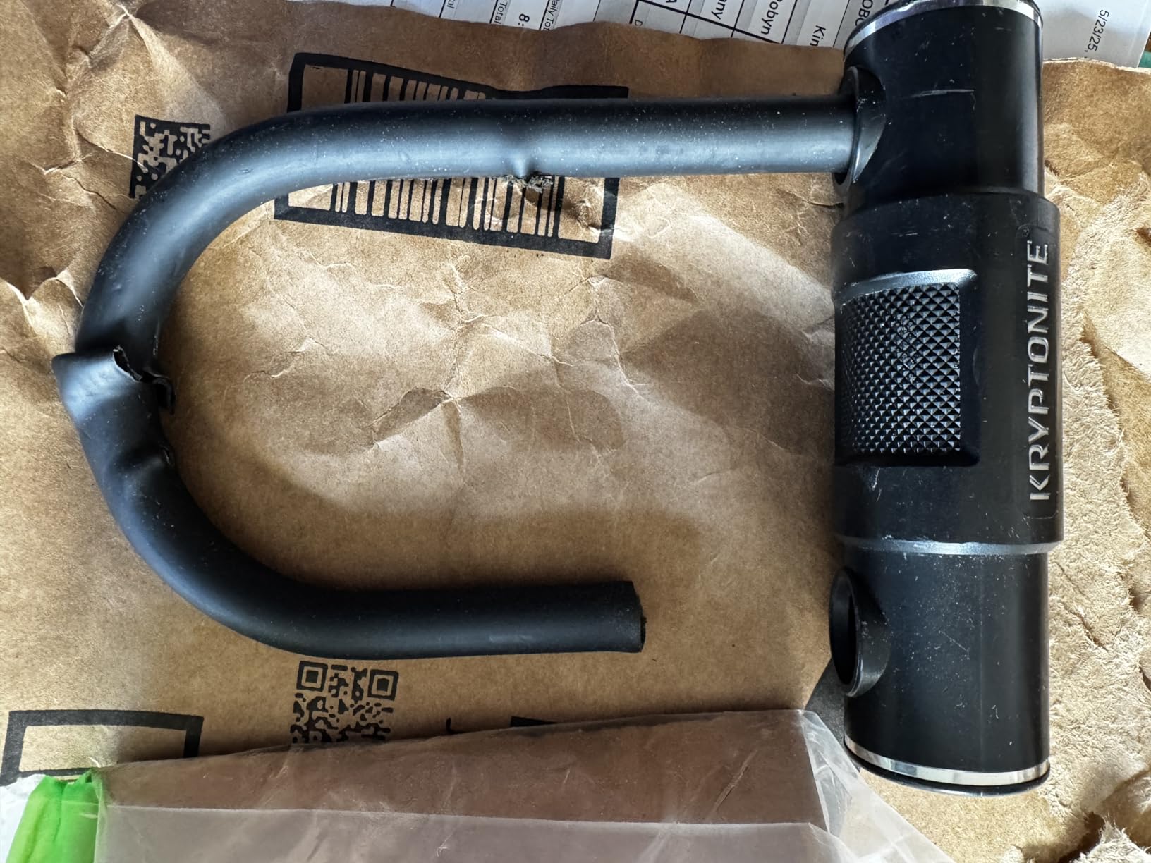 Kryptonite Parkview Bike U-Lock, 12mm Hardened Steel Shackle, 4ft Cable customer photo 2