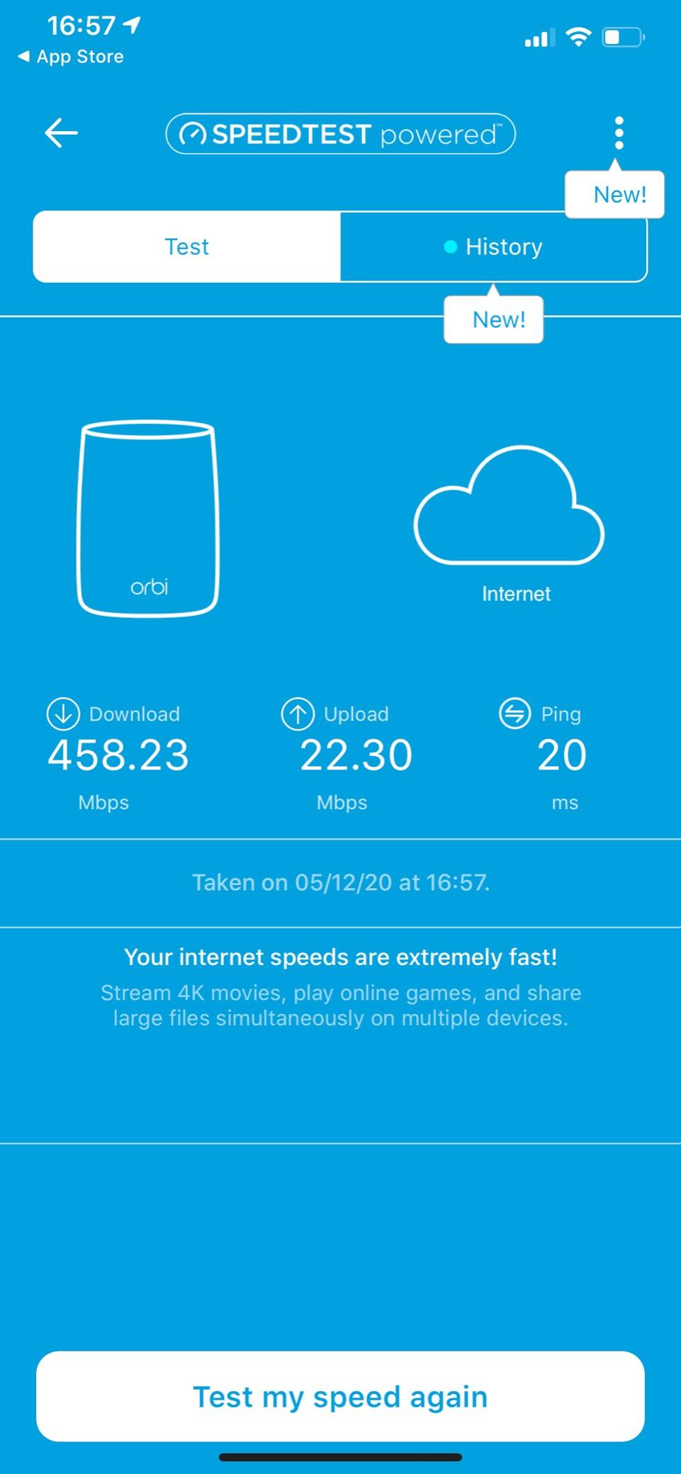 NETGEAR Tri-Band Whole Home Mesh WiFi System with 3Gbps Speed (RBK50) - Router Replacement for Large Homes customer photo 2