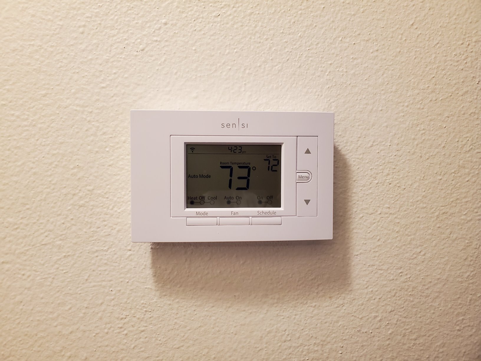 Sensi Smart Thermostat, Wi-Fi, DIY, Alexa, Energy Star Certified, ST55 customer photo 2