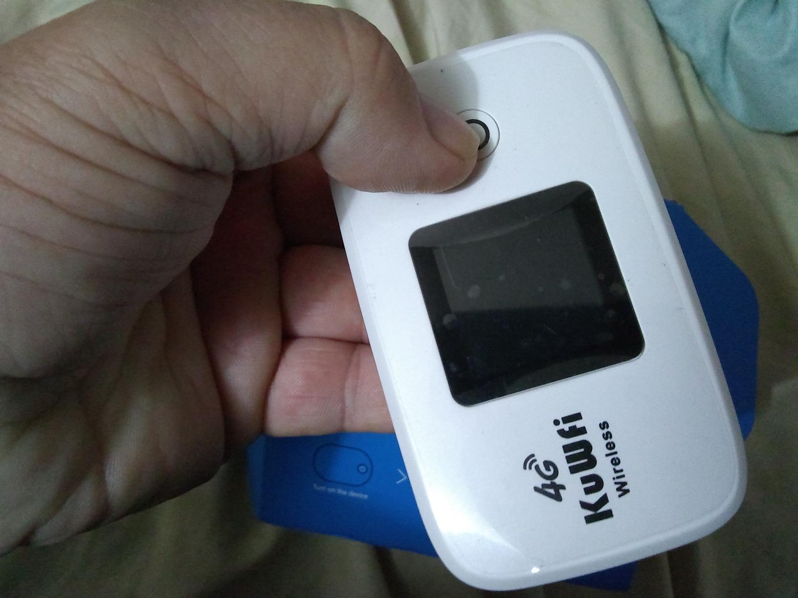 KuWFi 4G LTE Mobile WiFi Hotspot Unlocked Wireless Internet Router Devices with SIM Card Slot for Travel Support B1/B3/B5/B7/B8/B20 customer photo 1