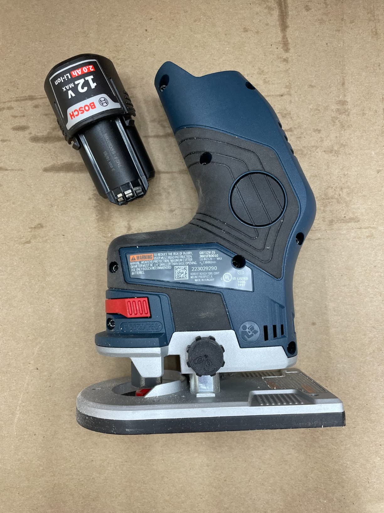 Bosch GKF12V-25N 12V Max EC Brushless Palm Edge Router (Bare Tool) customer photo 2