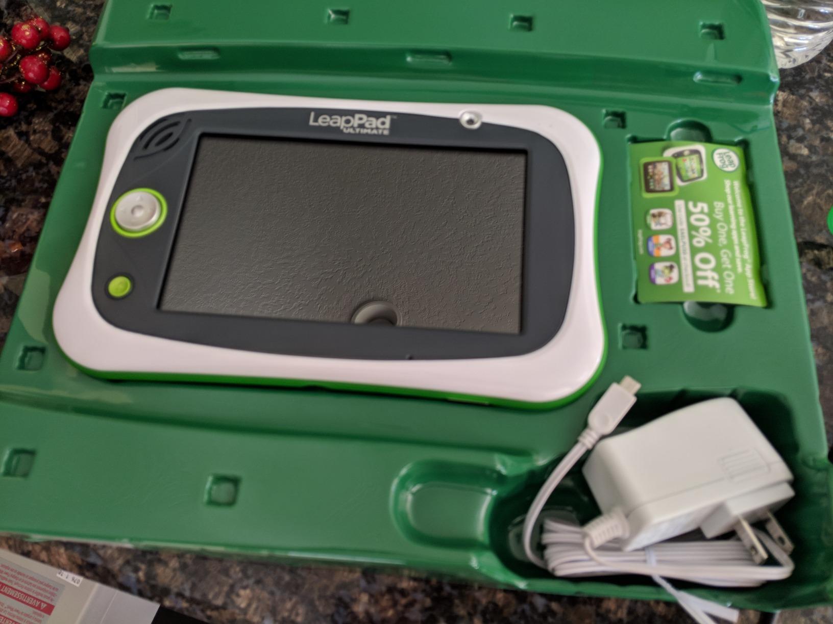 LeapFrog LeapPad Ultimate Ready for School Tablet, Green customer photo 2