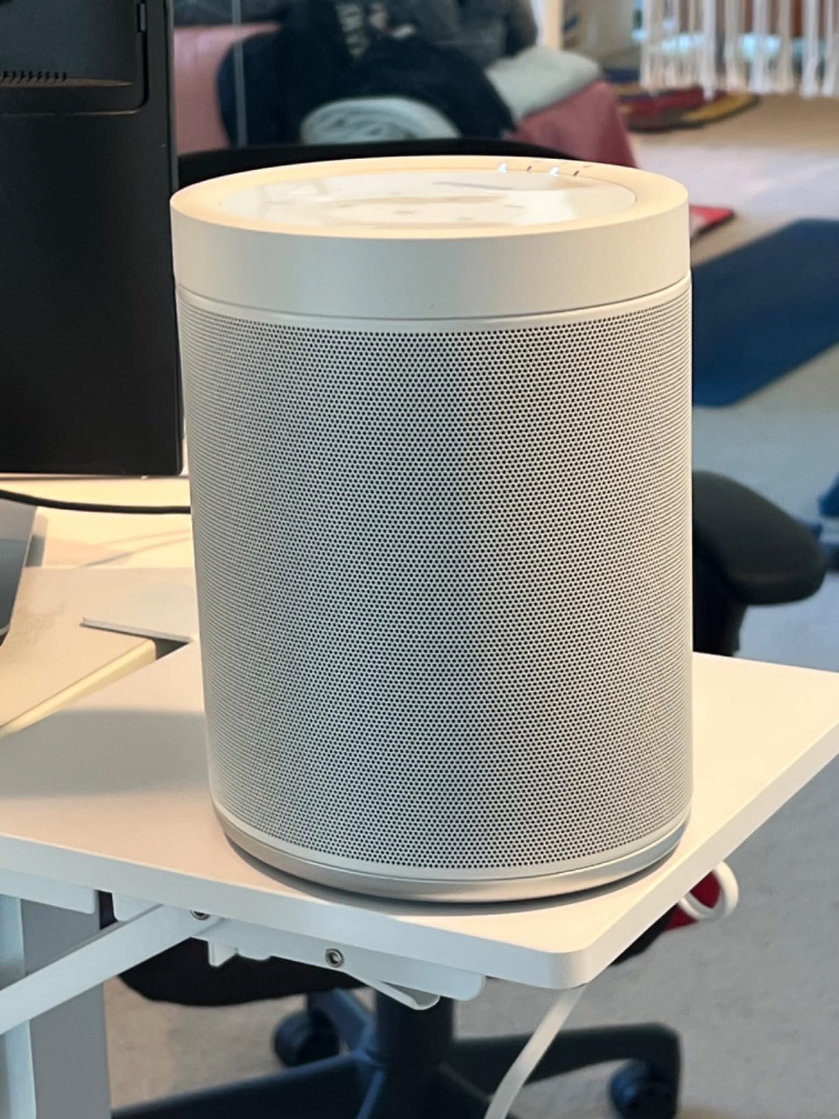 YAMAHA WX-021 MusicCast 20 Wireless Speaker, Alexa Voice Control, White customer photo 2