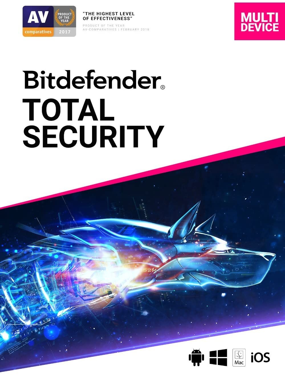 Bitdefender Total Security 2026 - Complete Antivirus and Internet Security Suite - 5 Devices | 1 Year Subscription | PC/Mac | Activation Code by Mail customer photo 2