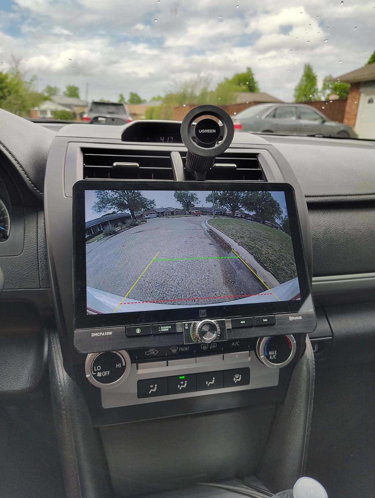 NATIKA Backup/Front View Camera, IP69K Waterproof Great Night Vision HD and Super Wide Angle Metal OEM Style Reverse Rear View Backup Camera for Cars Pickup Trucks SUVs RVs Vans (Black) customer photo 2