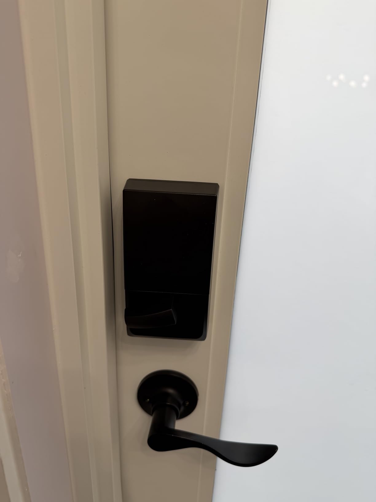 Schlage Encode Smart WiFi Deadbolt Lock with Century Trim, Satin Nickel | Keyless entry door lock, Touchscreen keypad, App control, Alexa, Google Home, Ring & Airbnb compatible, Certified security customer photo 2
