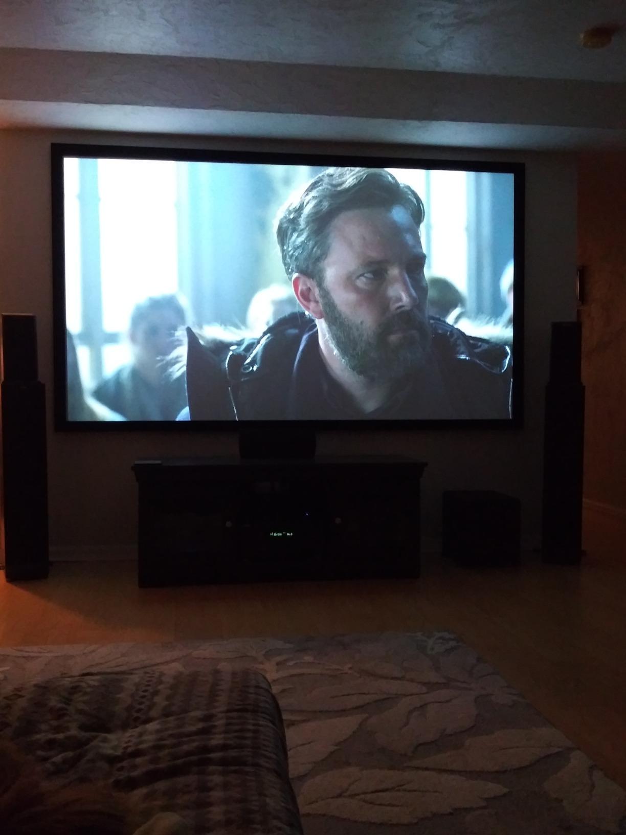 BenQ HT3550 4K Home Theater Projector with HDR10 and HLG - 95% DCI-P3 and 100% Rec.709 - Dynamic Iris for Enhanced Darker Contrast Scenes - 3 Year Industry Leading Warranty customer photo 1
