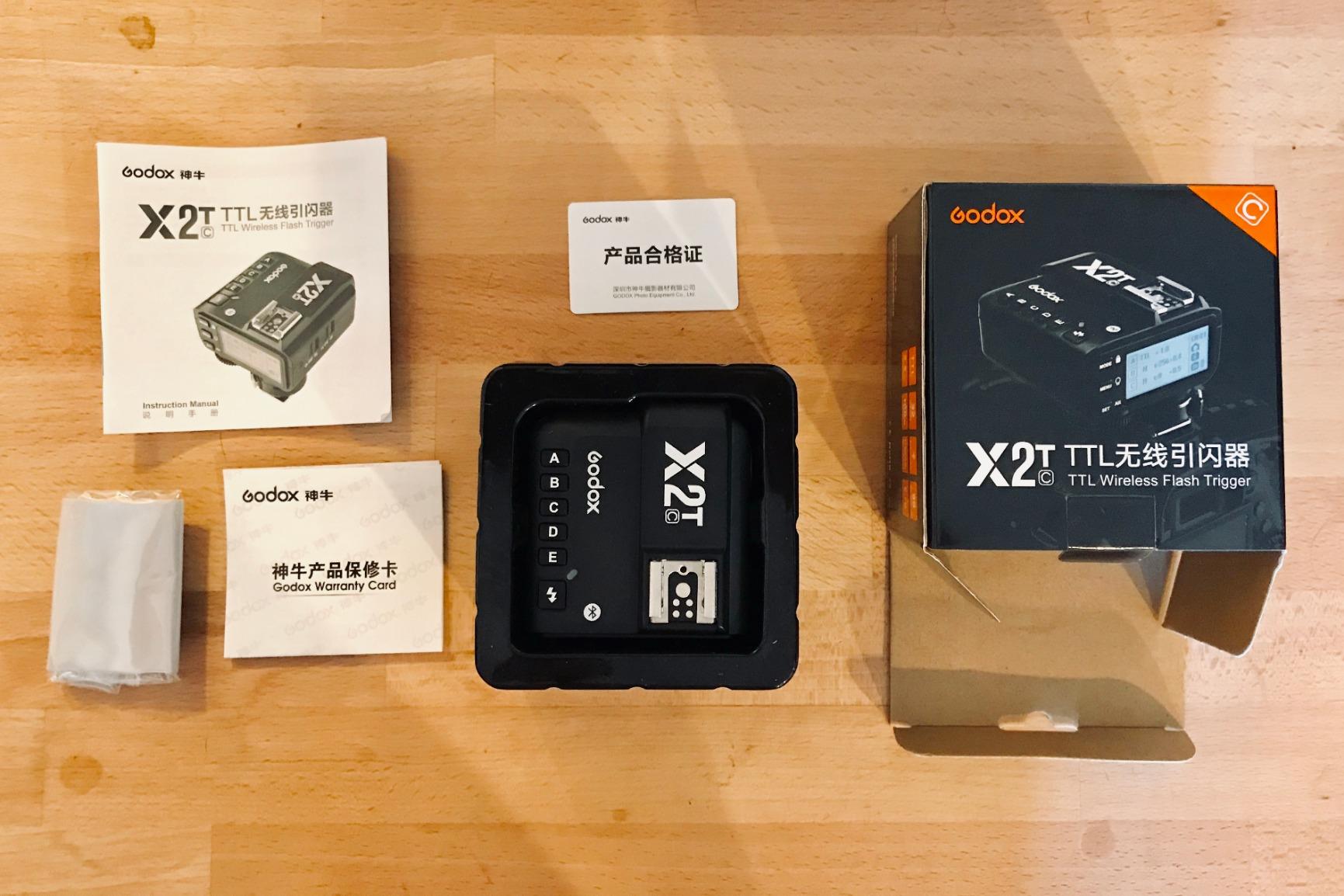 Godox X2T X2T-C Flash Trigger for Canon, 2.4G TTL HSS 1/8000s | Group Function, LCD Control Panel, Firmware Update, GODOX X2 X2TC X2T C Wireless Flash Trigger Transmitter for Canon Camera customer photo 1