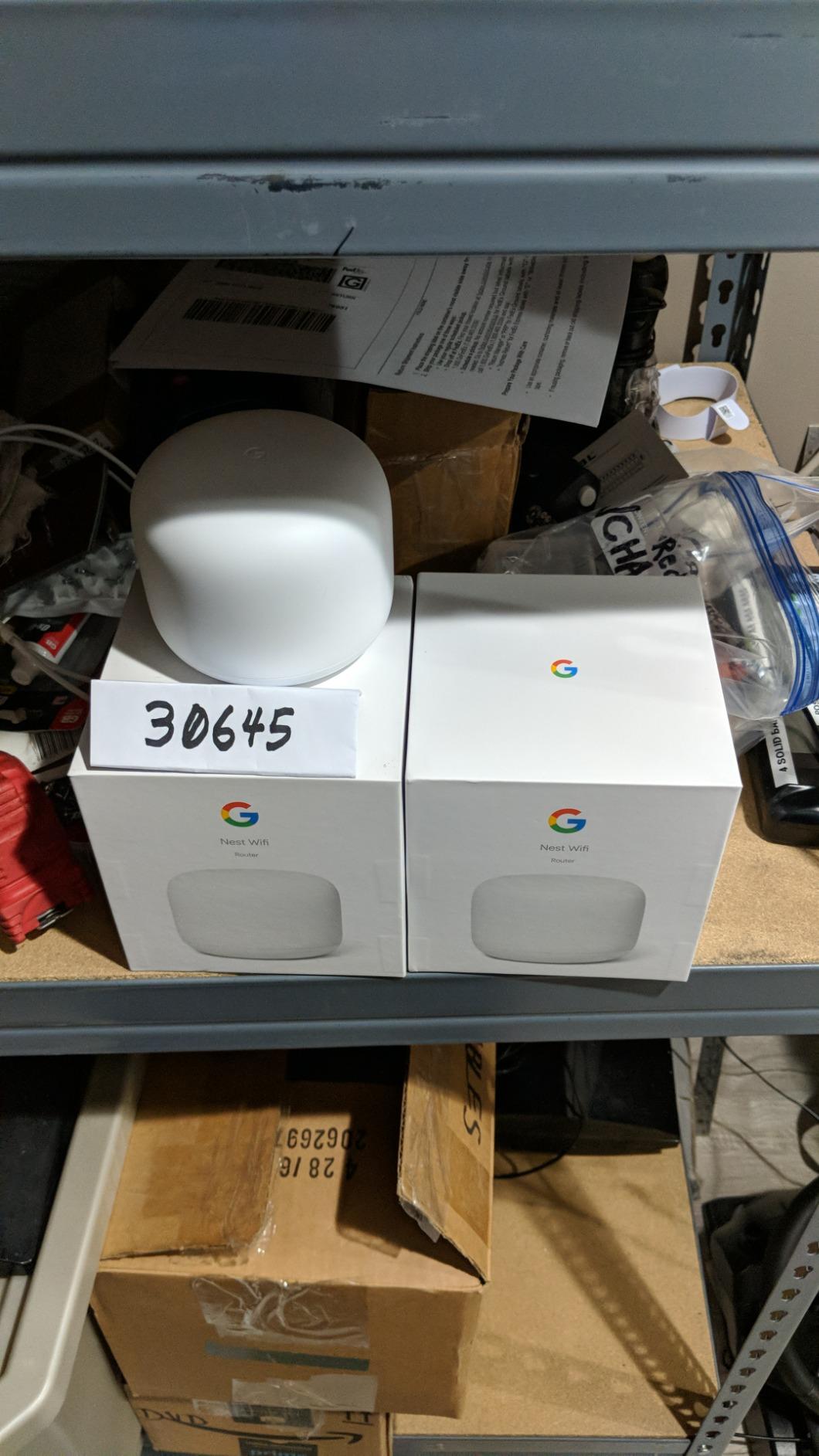 Google Nest Wifi - Home Wi-Fi System - Wi-Fi Extender - Mesh Router for Wireless Internet - 2 Pack customer photo 1