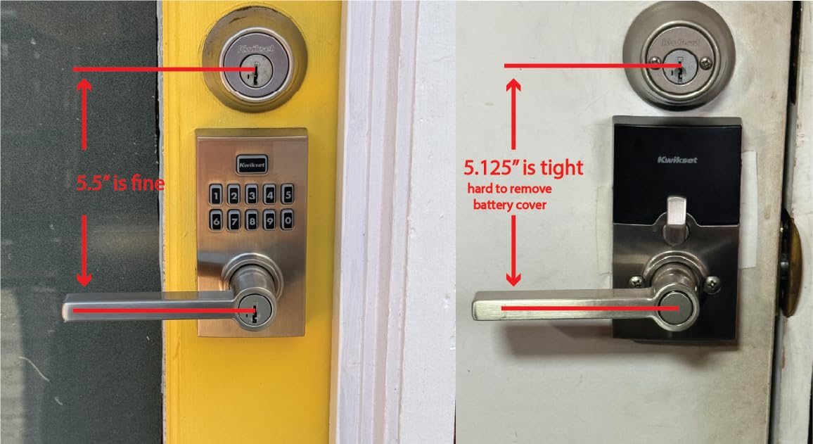 Kwikset 917HFL-15S Smartcode Keypad Electronic with Halifax Lever SmartKey with 6AL Latch and RCS Strike Satin Nickel Finish customer photo 1