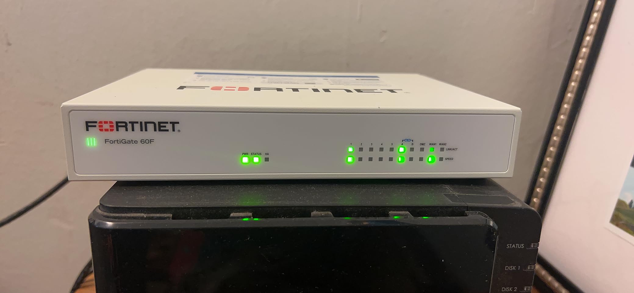 FortiGate-60F Network Security Appliance Plus 1 Year FortiGuard Unified Threat Protection (UTP) and FortiCare Premium (FG-60F-BDL-950-12) customer photo 1