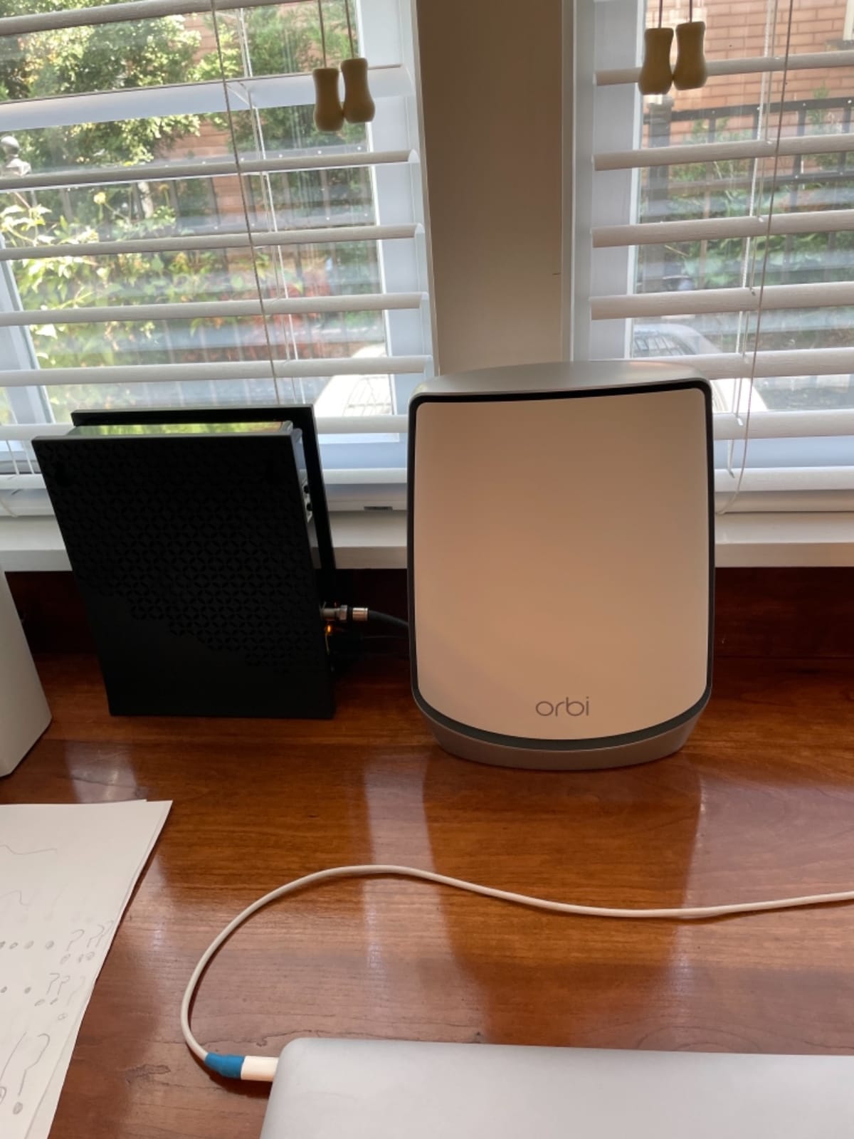 NETGEAR Orbi Whole Home Tri-Band WiFi 6 Mesh Network System (RBK853) - Coverage Up to 7,500 Square Feet, 100 Devices, AX6000 customer photo 2