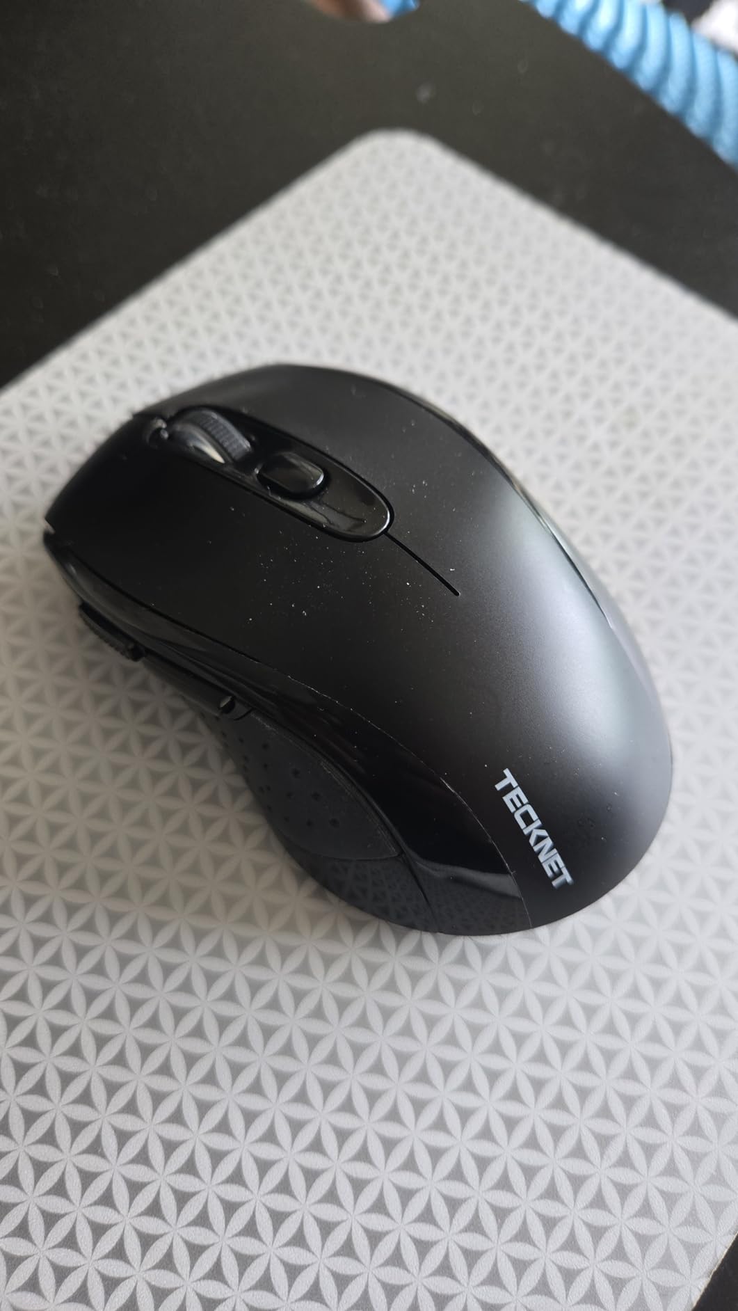 TECKNET Bluetooth Mouse, 4000DPI Wireless Mouse Bluetooth for Laptop 2-in-1 customer photo 2