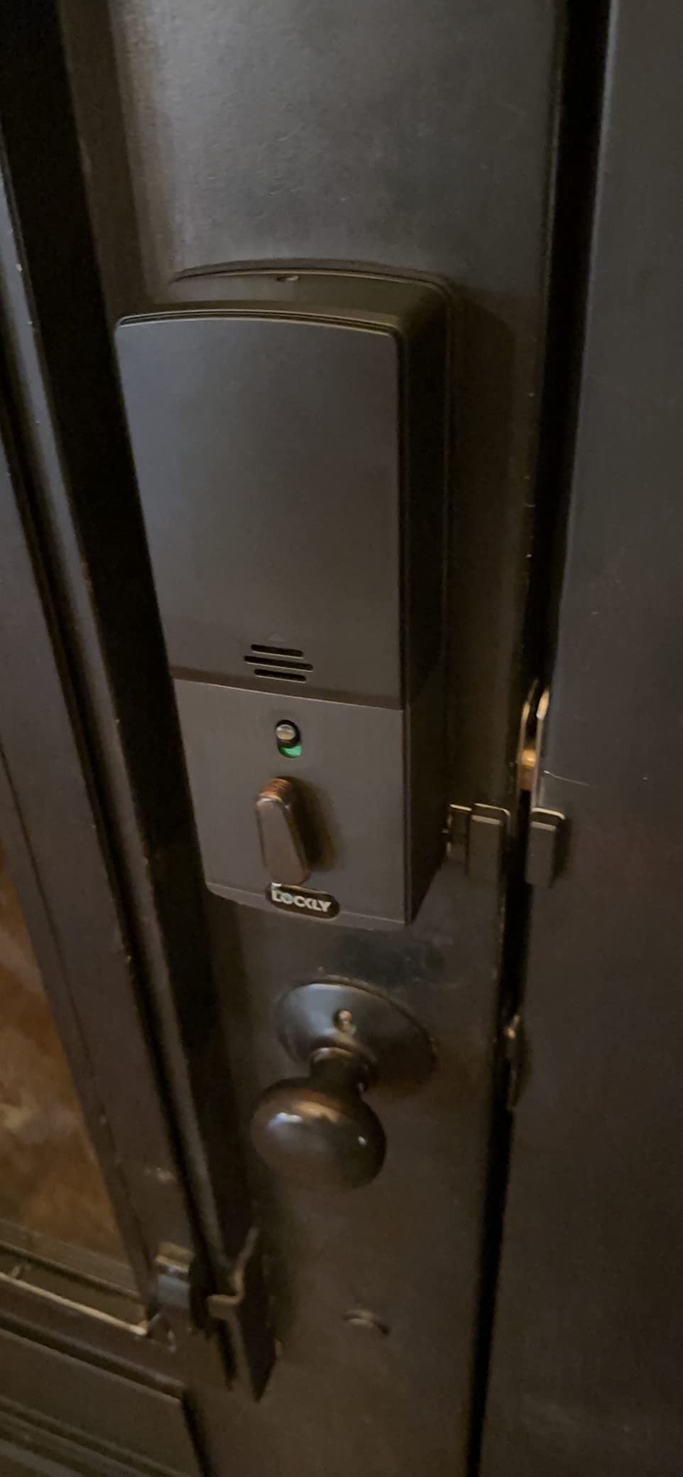 Lockly Vision Video Smart Lock with Video Camera/2-Way Audio Doorbell | Wi-Fi Deadbolt for Front Door, PIN Genie Keypad, Fingerprint, Motion Sensor, App Remote Control, No Monthly Fee, Auto Lock customer photo 2