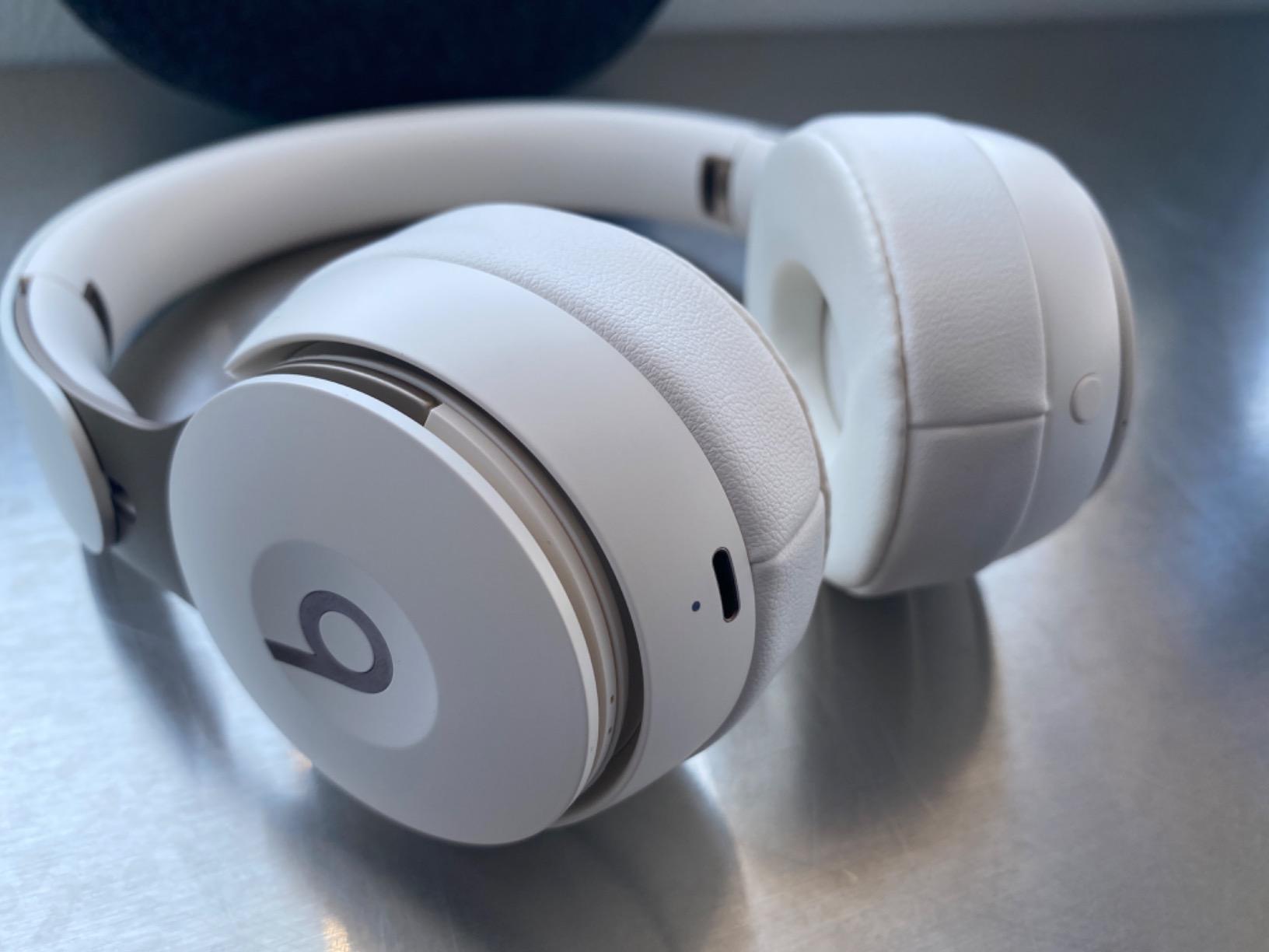 Beats Solo Pro Wireless Noise Cancelling On-Ear Headphones - More Matte Collection Ivory (Renewed) customer photo 2