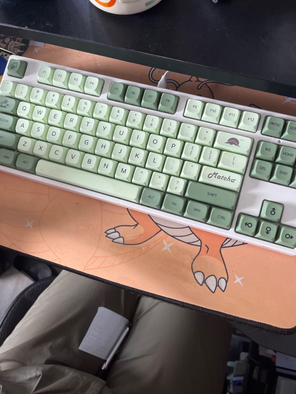 RK ROYAL KLUDGE RK87 Sink87G RGB Wireless Mechanical Keyboard TKL Gaming, 87 Keys Wireless 2.4G Tenkeyless Gaming Keyboard customer photo 1