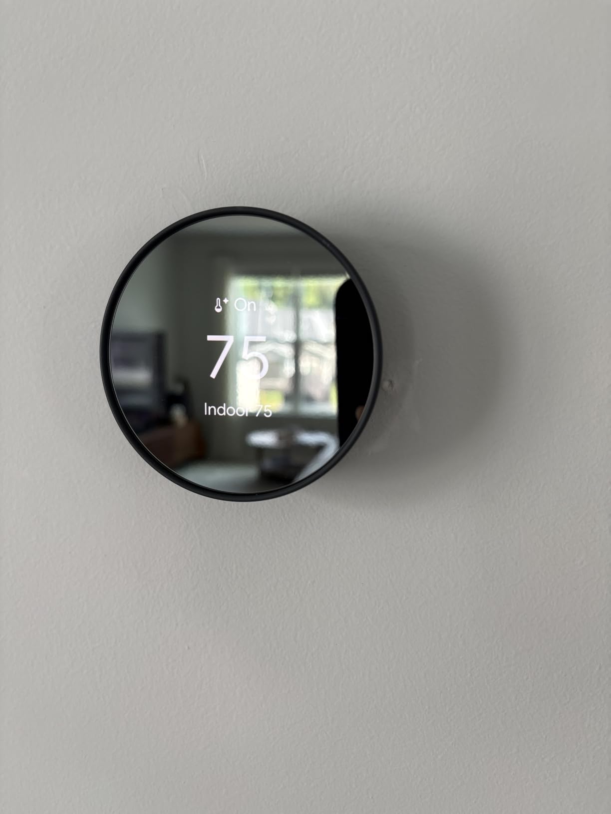 Google Nest Thermostat - Smart Thermostat for Home - Programmable Wifi Thermostat - Fog customer photo 2