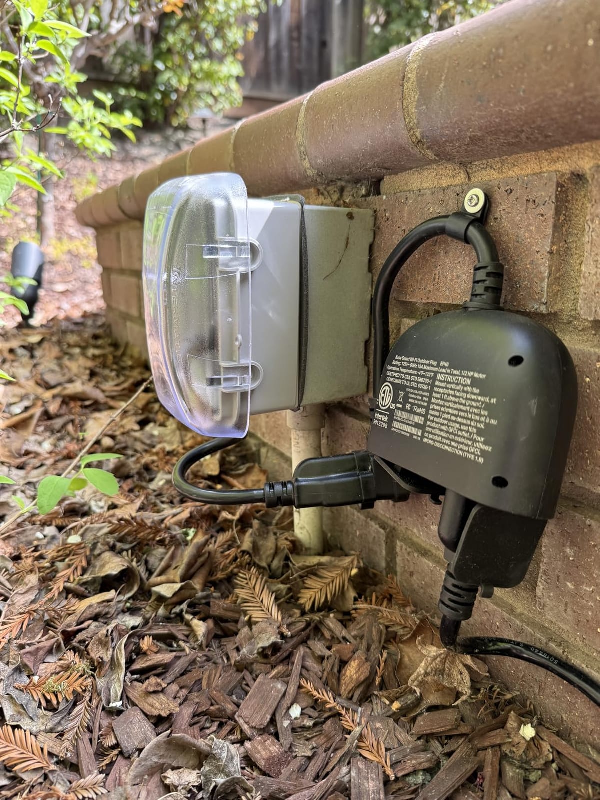 Kasa Outdoor Smart Plug EP40, 2 Sockets, IP64, Works with Alexa & Google Home customer photo 2