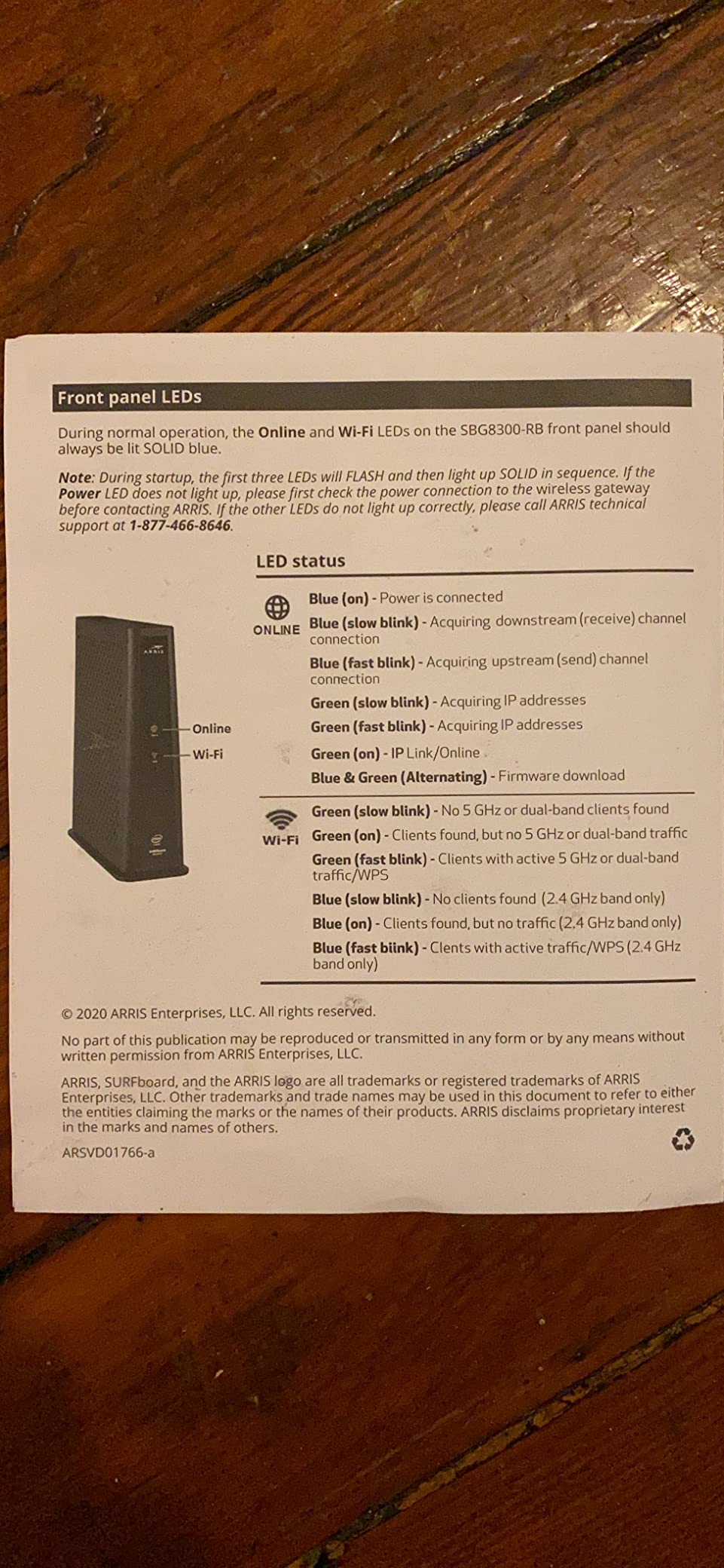 Arris (SBG8300-RB) - Cable Modem Router Combo - Fast DOCSIS 3.1 Gigabit & AC2350 WiFi, Comcast Xfinity, Cox, Spectrum & More, 1 Gbps Max Internet Speeds, 4 OFDM Channels - Renewed customer photo 1